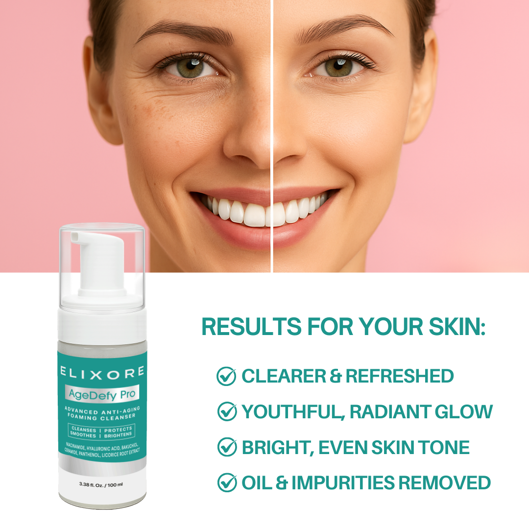 Elixore Age-Defy Pro Anti-Aging Cleanser