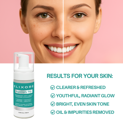 Elixore Age-Defy Pro Anti-Aging Cleanser