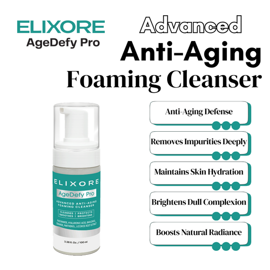 Elixore Anti-Aging Pro Cleanse + Moisturize Duo (Cleanser + Moisturizer)