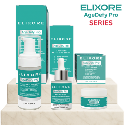 Elixore Anti-Aging Pro Complete Routine (Cleanser + Serum + Cream)
