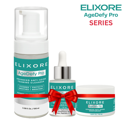 Elixore Anti-Aging Pro Complete Routine (Cleanser + Serum + Cream)
