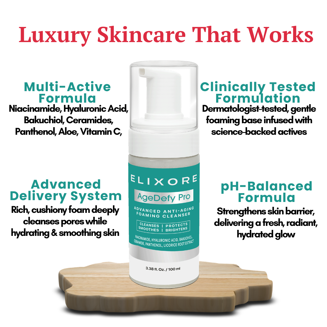 Elixore Age-Defy Pro Anti-Aging Cleanser