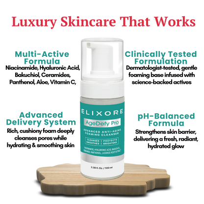 Elixore Age-Defy Pro Anti-Aging Cleanser