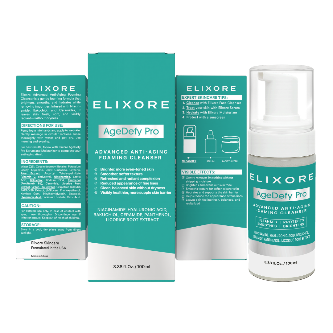 Elixore Age-Defy Pro Anti-Aging Cleanser