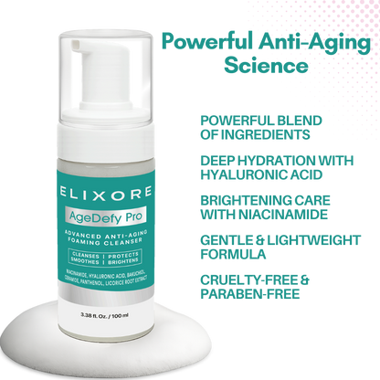 Elixore Age-Defy Pro Anti-Aging Cleanser